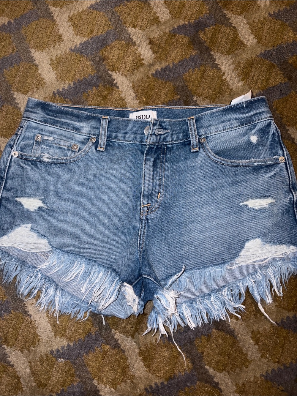 Pistola Gigi distressed shorts size 28 - Picture 4 of 6